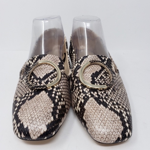 massimo dutti snakeskin shoes